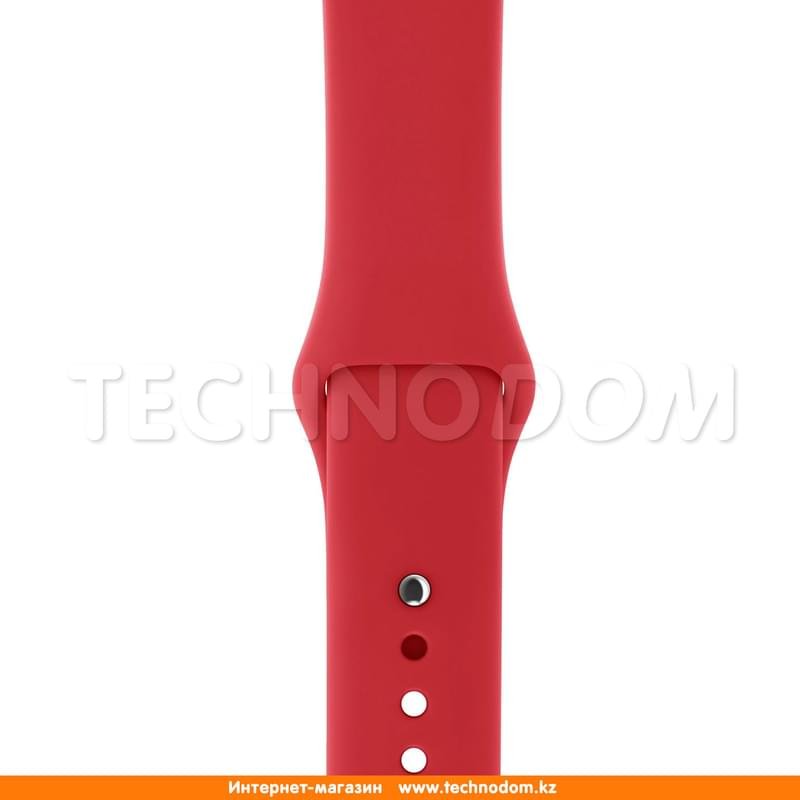 Браслет Apple 42mm (PRODUCT)RED Sport Band (MQXE2ZM/A) - фото #0
