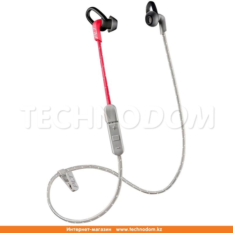 Наушники Вставные Plantronics Bluetooth BackBeat Fit 305, Grey/Coral (209062-99) - фото #0