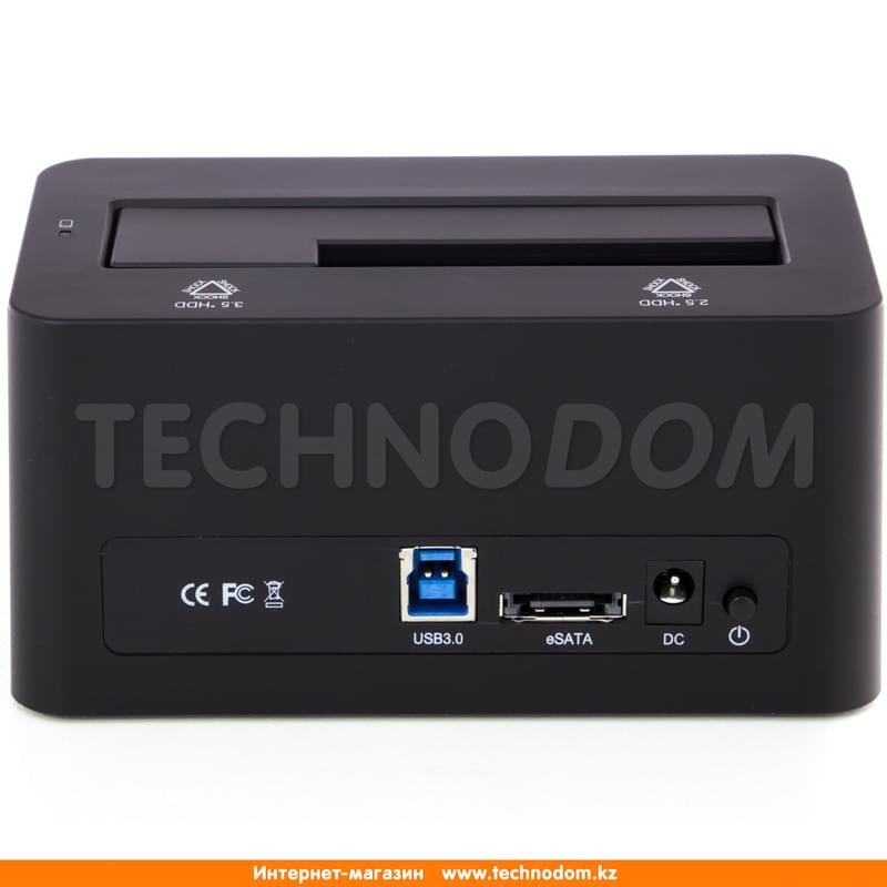 Док-станция для жесткого диска ORICO USB 3.0 и eSATA для 2,5 и 3,5 HDD/SSD (ORICO 6619SUS3-EU-BK) - фото #2