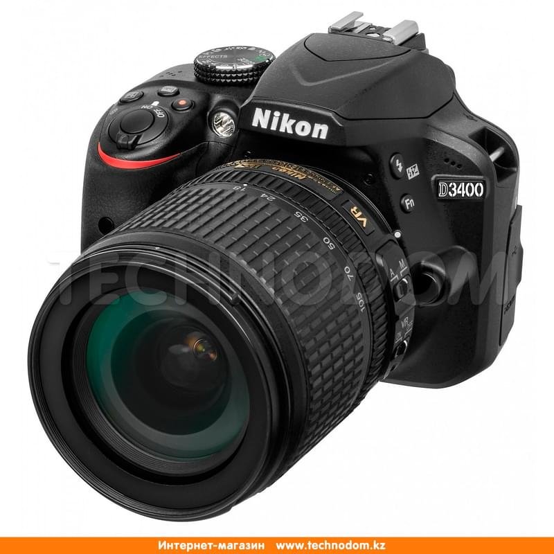 Зеркальный фотоаппарат Nikon D3400+18-105 VR - фото #2