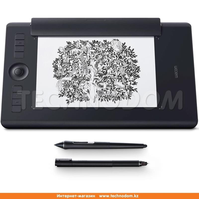 Графический планшет Wacom Intuos Pro Medium Paper Edition Чёрный, (PTH-660P-R) - фото #1