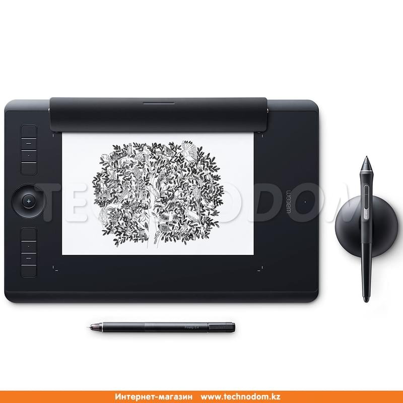 Графический планшет Wacom Intuos Pro Medium Paper Edition Чёрный, (PTH-660P-R) - фото #3