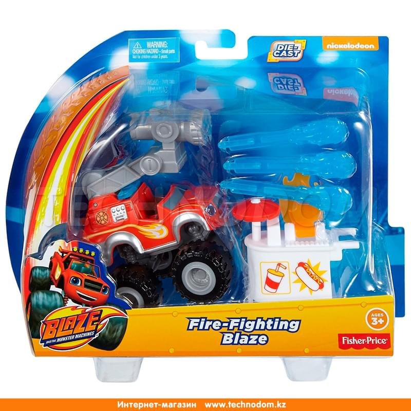Дет. Игрушка Машинка Вспыш, BLAZE Fire-Fighting Blaze (DGK49) - фото #4