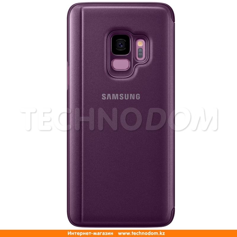 Чехол для Samsung Galaxy S9/G960, Clear View Standing Cover, Orchid Grey (EF-ZG960CVEGRU) - фото #3