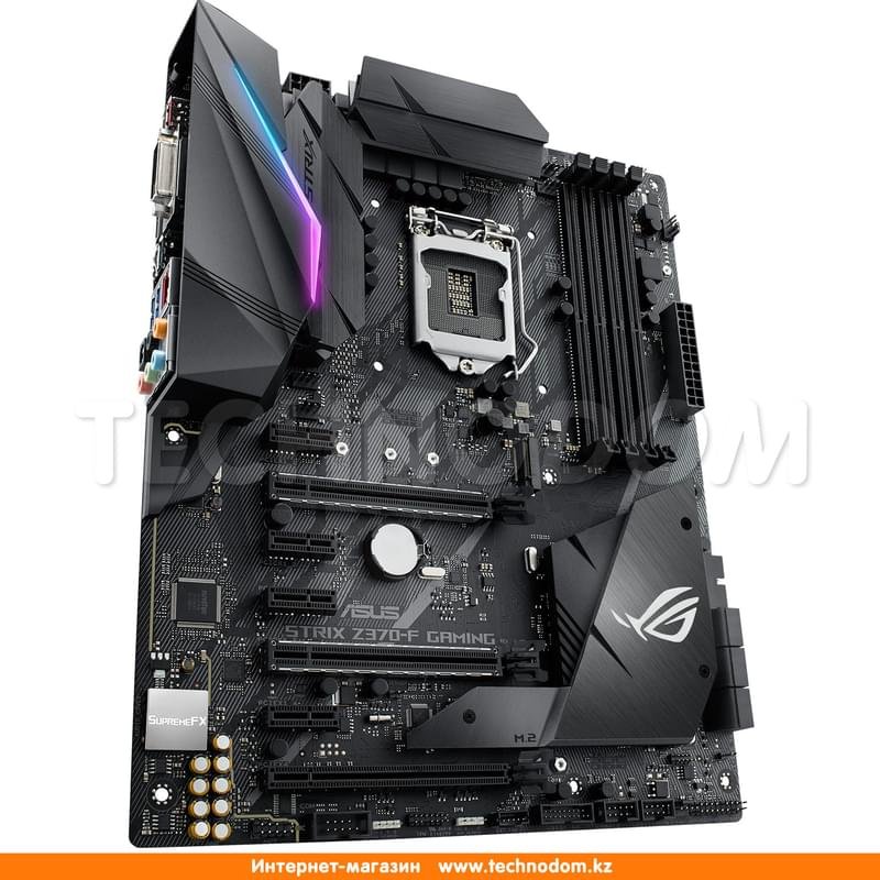 Материнская плата Asus ROG STRIX Z370-F GAMING LGA1151 4DDR4 PCI-E 3x16 4x1 (HDMI+DP+DVI-D) ATX - фото #2