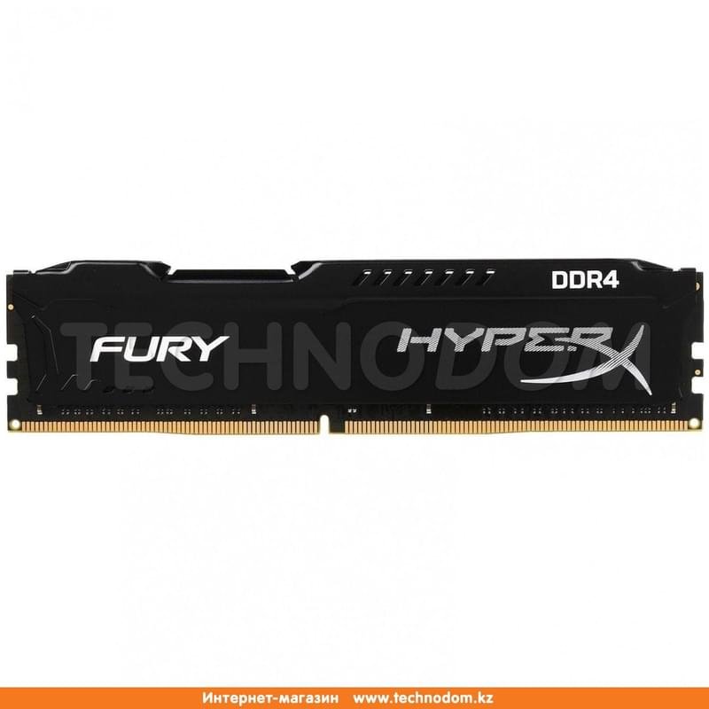 Оперативная память DDR4 DIMM 8GB/2600MHz PC4-21300 Kingston HyperX Fury (HX426C16FB2/8) Black - фото #1