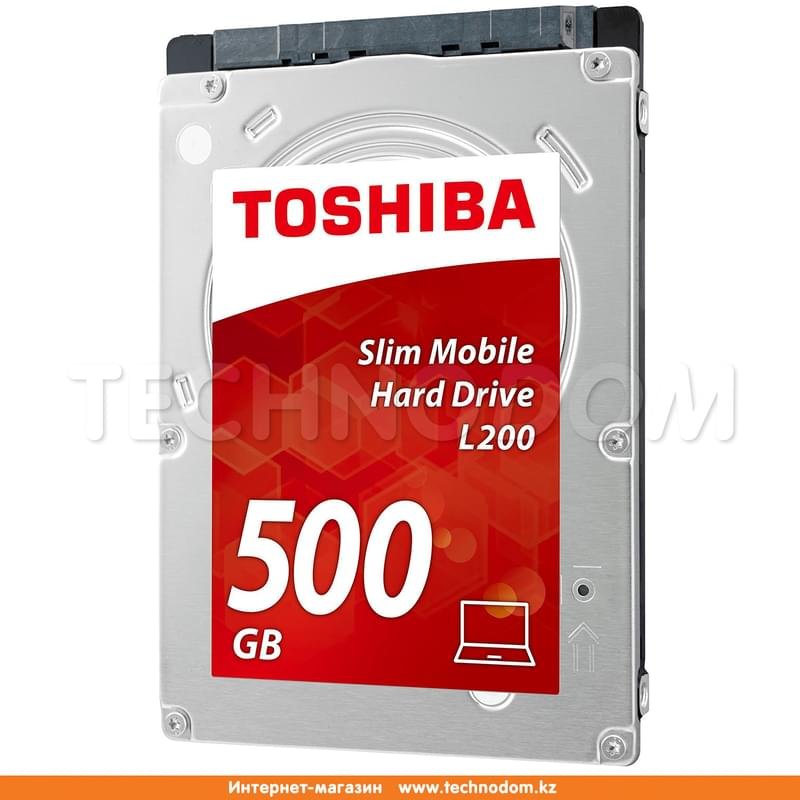 Внутренний HDD 2.5" 7мм 500GB Toshiba L200 SATA-II (HDWK105EZSTA) - фото #1