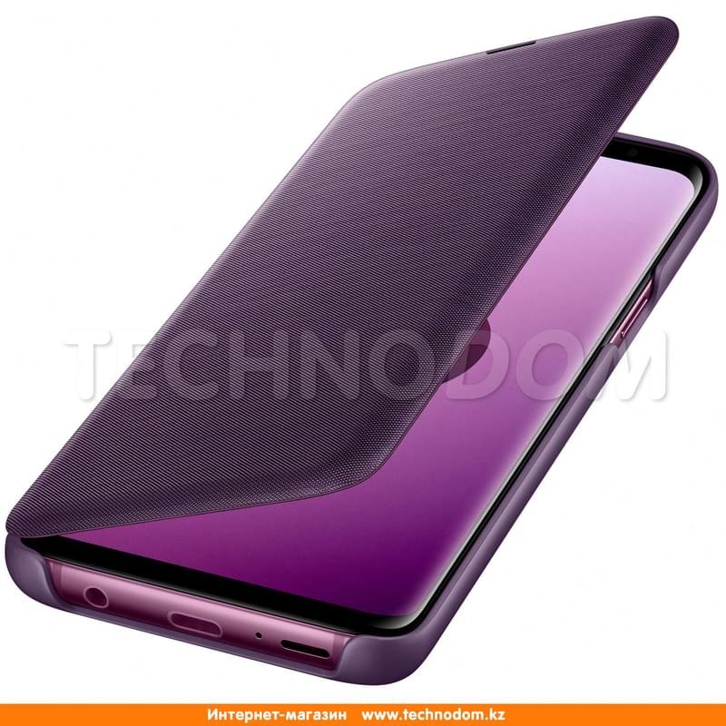 Чехол для Samsung Galaxy S9+/G965, LED View Cover, Orchid Grey (EF-NG965PVEGRU) - фото #2