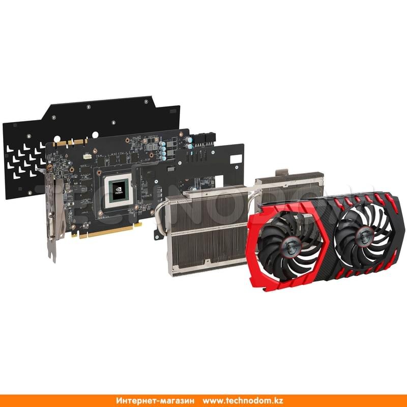 Видеокарта MSI GeForce GTX 1080 Ti GAMING X 11G 11Gb 352bit/G5X (2HDMI+2DP+DVI-D) - фото #13