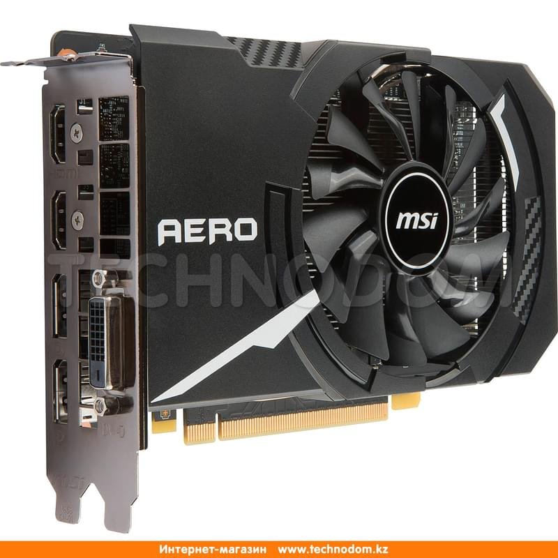 Видеокарта MSI GeForce GTX 1060 AERO ITX 6G OC 6Gb 192bit/G5 (2HDMI+2DP+DVI-D) - фото #1