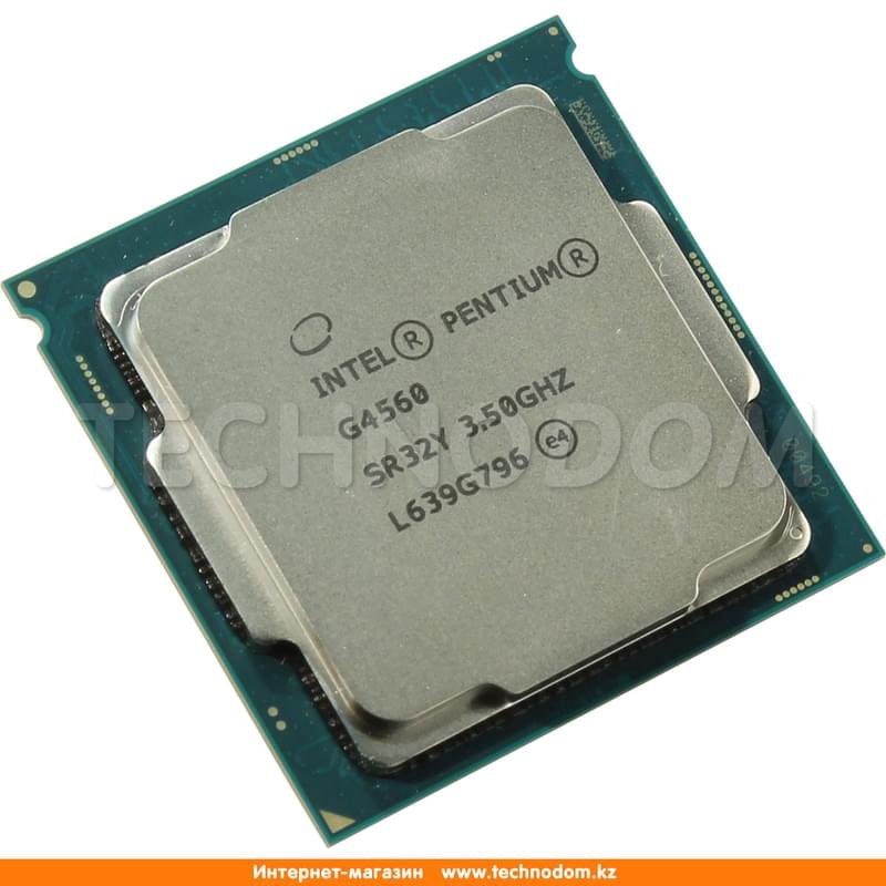 Процессор Intel Pentium G4560 (C2/T4, 3M Cache, 3.5GHz) LGA1151 BOX - фото #1