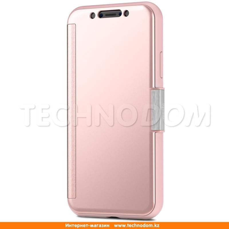 Чехол для iPhone X Moshi, Stealth Cover, Pink (99MO102301) - фото #2