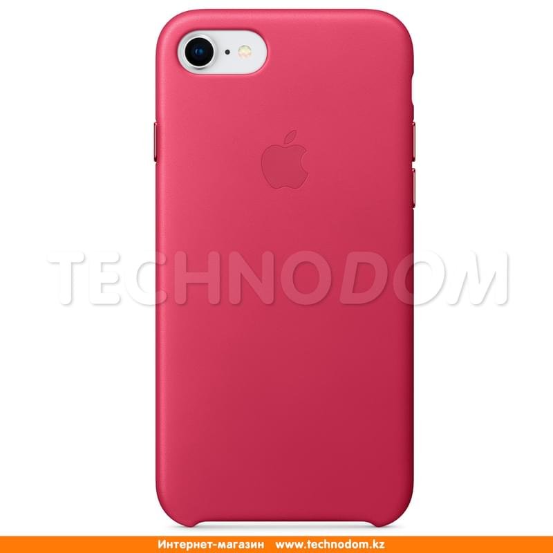 Чехол для iPhone 7/8 Apple, Кожа, Pink Fuchsia (MQHG2ZM/A) - фото #0