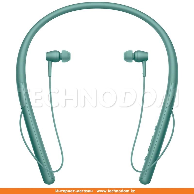 Наушники Вставные Sony Bluetooth WI-H700, Green - фото #1