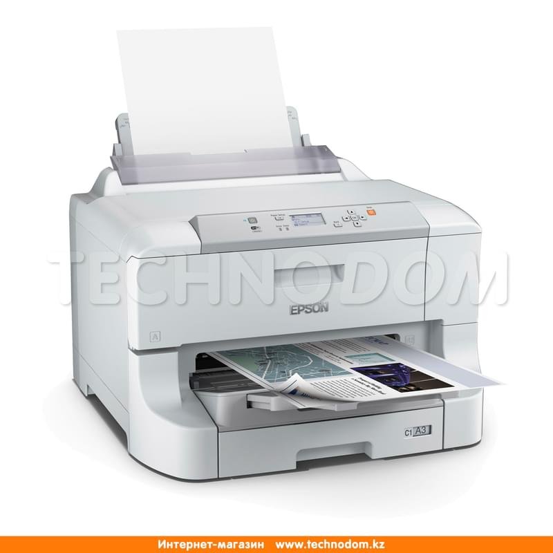 Принтер струйный Epson WorkForce Pro WF-8090DW A3-D-N-W (C11CD43301) - фото #1