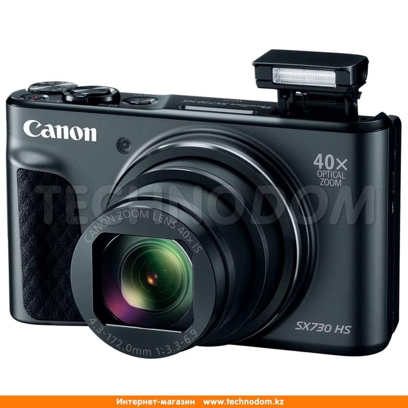 Canon PowerShot Цифрлық фотоаппараты SX-730 HS Black - фото #4
