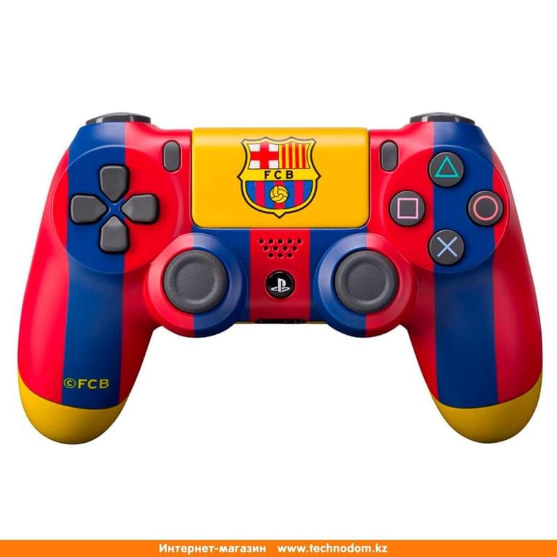 Джойстик беспроводной PS4 Sony DualShock Controller FC Barcelona - фото #0