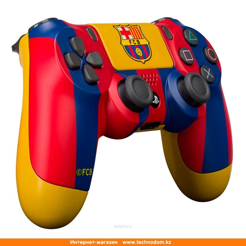 Джойстик беспроводной PS4 Sony DualShock Controller FC Barcelona - фото #1