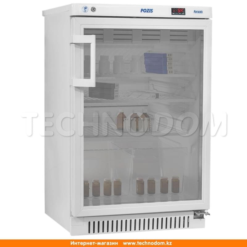 Холодильник фармацевтический Pozis ХФ-140-1 серебр.тониров.стекло - фото #0