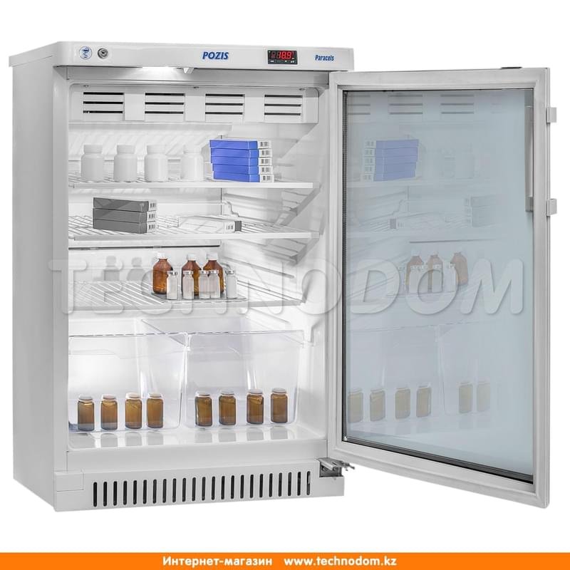 Холодильник фармацевтический Pozis ХФ-140-1 серебр.тониров.стекло - фото #1