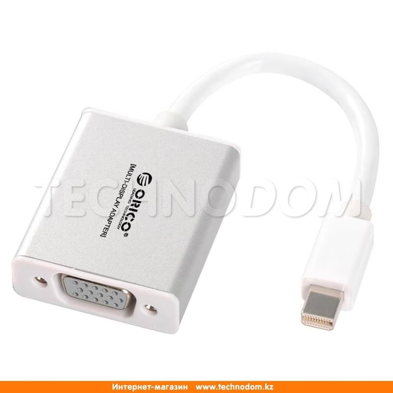 Адаптер ORICO Mini DisplayPort to VGA, Silver (DMP3V-SV) - фото #0