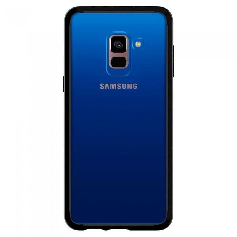 Чехол для Samsung Galaxy A8/A530 (2018), Spigen, Ultra Hybrid, Matte Black (590CS22751) - фото #0