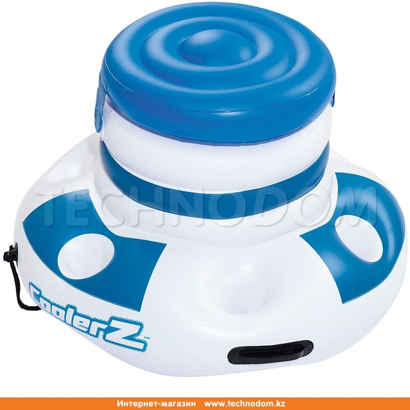 Надувной плавающий термоконтейнер для напитков "CoolerZ", BESTWAY, 12 л, Винил, Белый/Синий (43117) - фото #1