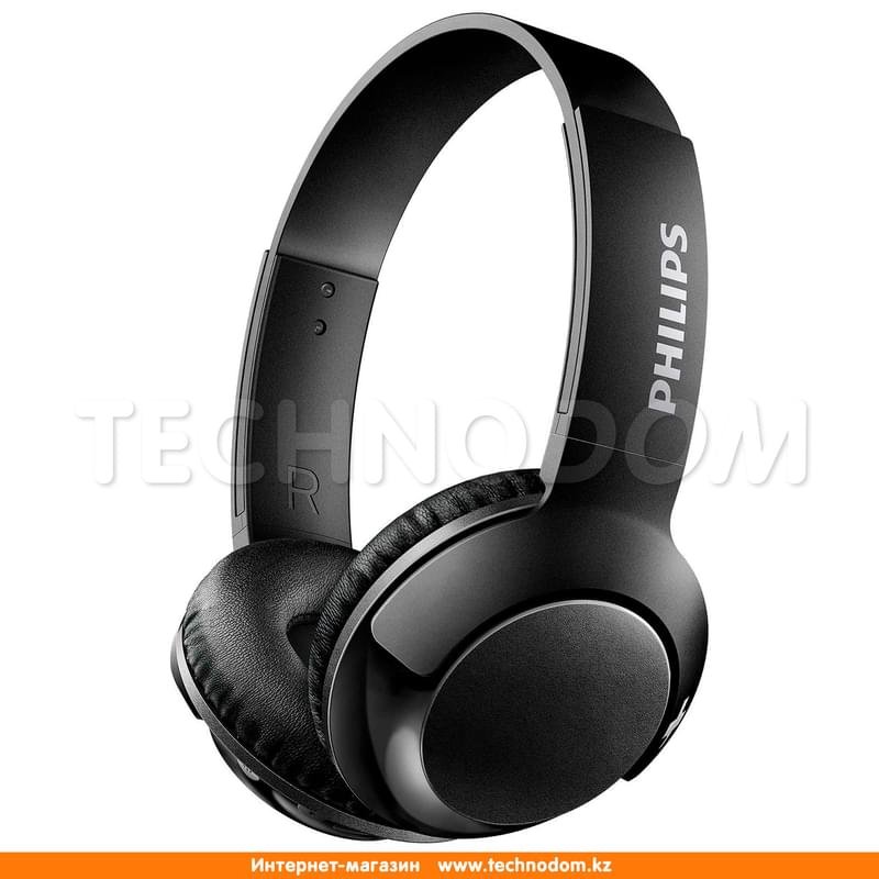 Наушники Накладные Philips Bluetooth SHB3075BK, Black - фото #0