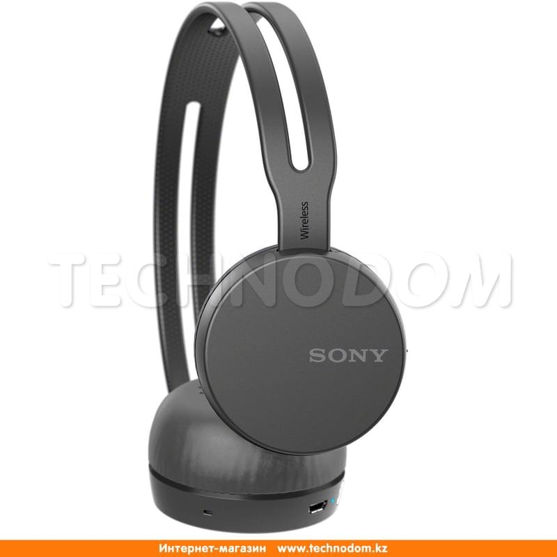 Наушники Накладные Sony Bluetooth WH-CH400, Black - фото #1