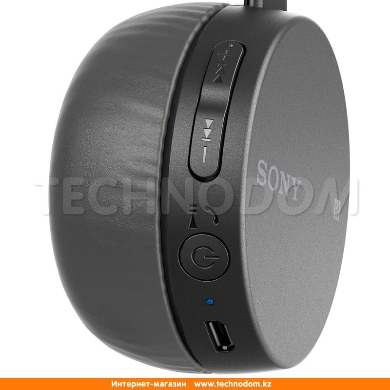 Наушники Накладные Sony Bluetooth WH-CH400, Black - фото #2