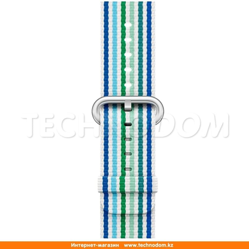 Браслет Apple 38mm Blue Stripe Woven Nylon (MRHA2ZM/A) - фото #0