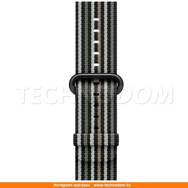 Браслет Apple 38mm Black Stripe Woven Nylon (MRHC2ZM/A) - фото #0