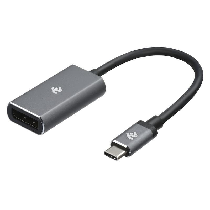 Адаптер 2E USB Type-C to 1*DP, Silver (2E-W1404) - фото #0