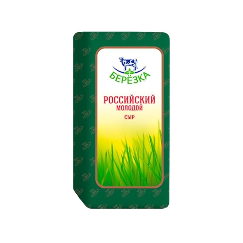 Сыр Берёзка Российский молодой полутвердый 50% кг - фото #1