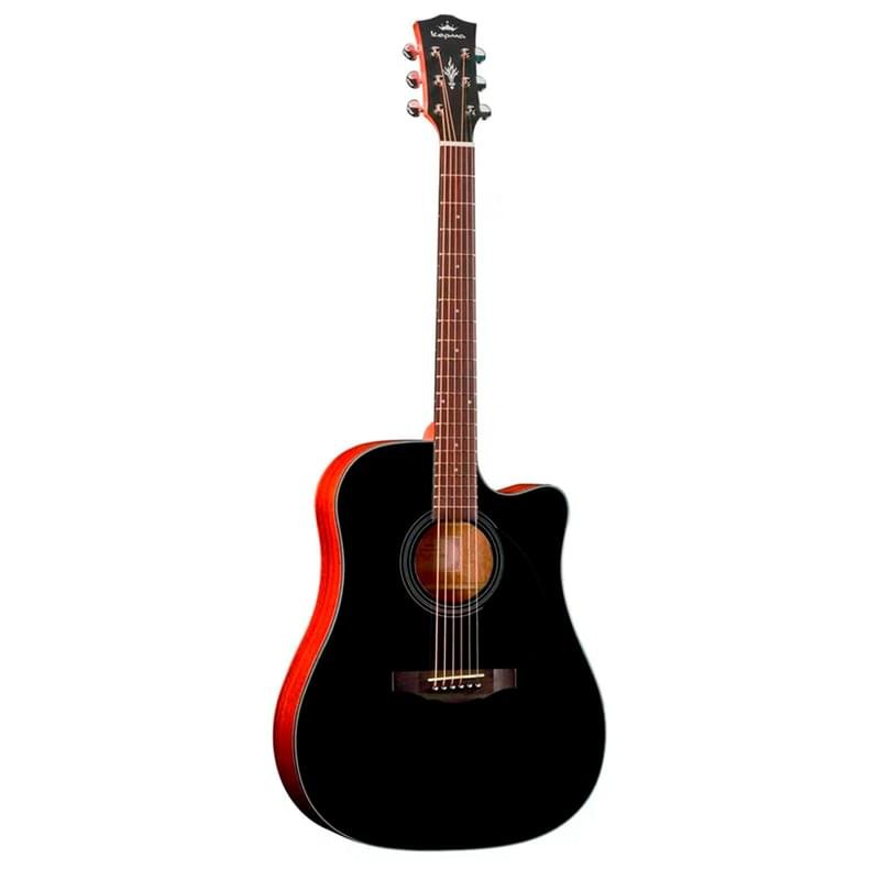 Акустическая гитара KEPMA EDC Black Matt, черный - фото #0