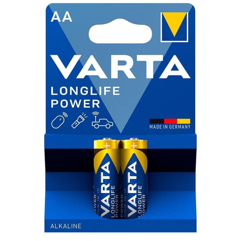 Батарейка AA 2шт Varta High Energy Mignon (0003-4906-121-412) - фото #0