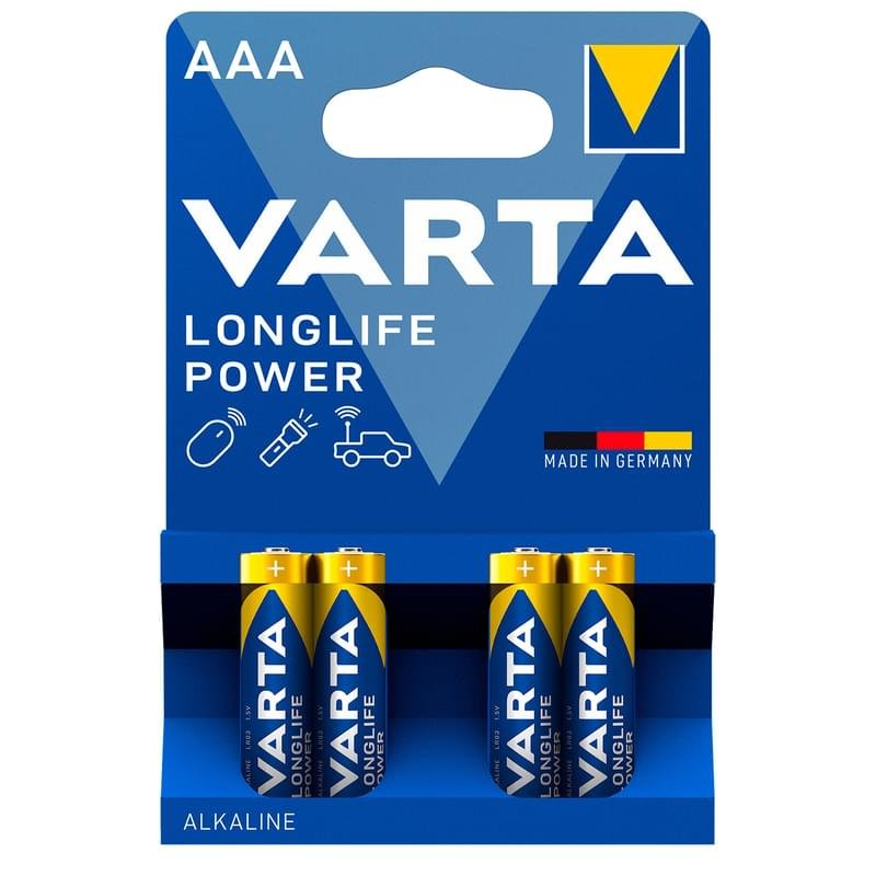 Батарейка AAA 4шт Varta High Energy Micro (0003-4903-121-414) - фото #0