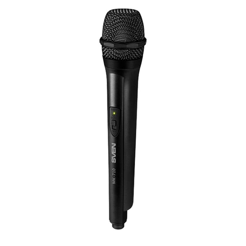 Беспроводной микрофон SVEN MK-710, черный (VHF диапазон) - фото #0