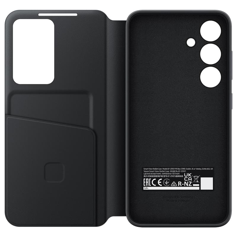Чехол для смартфона Galaxy S24 (S24) Smart View Wallet Case black (EF-ZS921CBEGRU) - фото #4