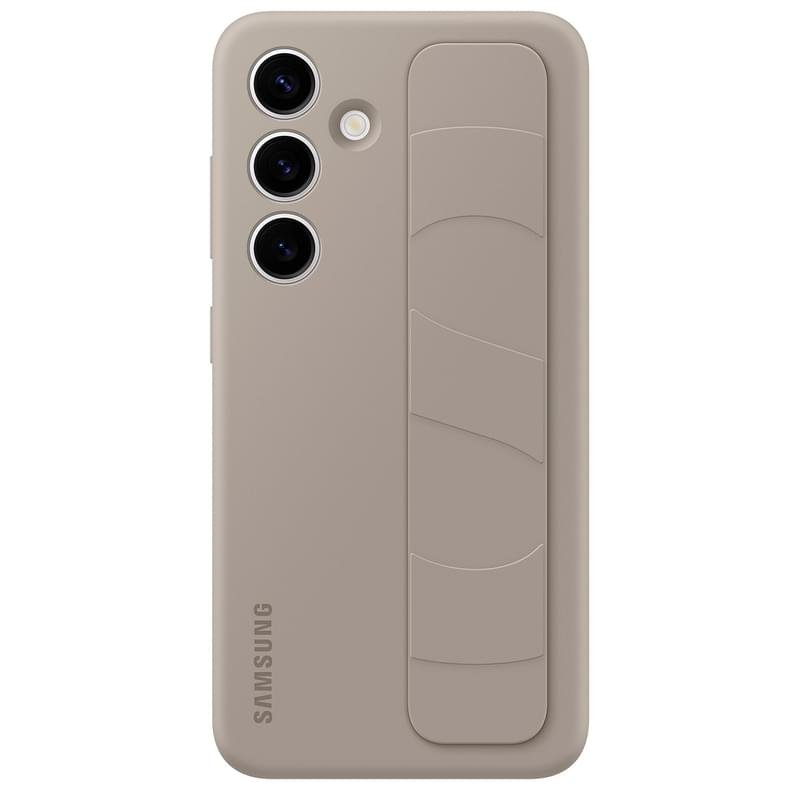 Чехол для смартфона Galaxy S24 (S24) Standing Grip Case Taupe (EF-GS921CUEGRU) - фото #0