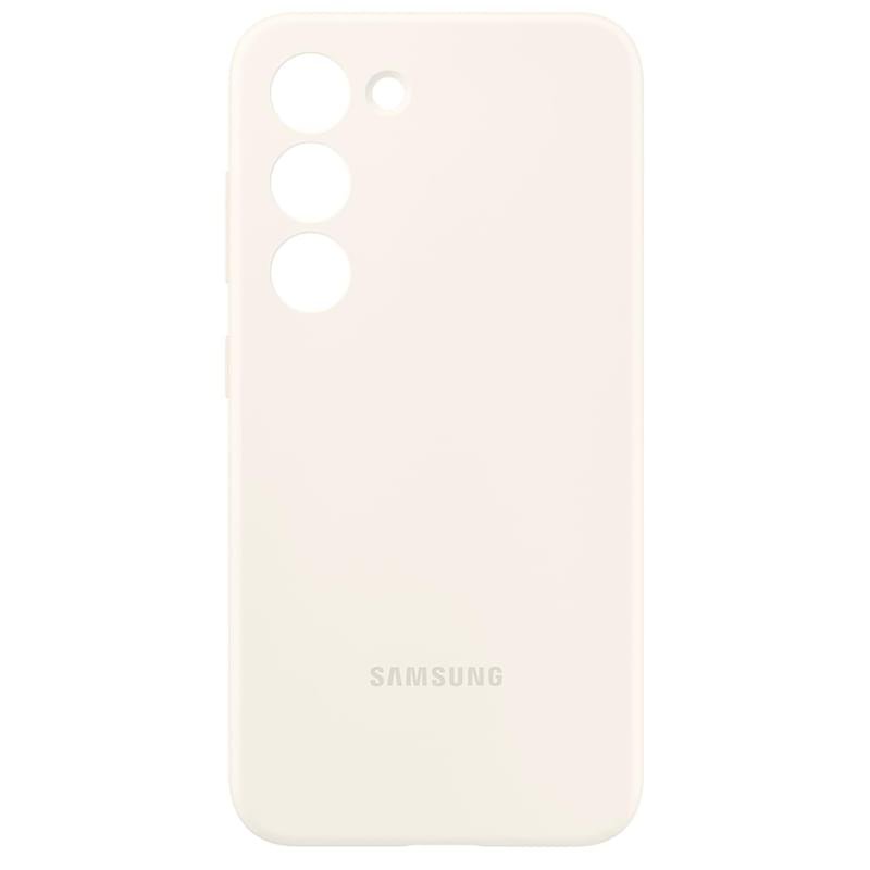 Чехол для Samsung Galaxy S23 Silicone Cover, Cotton (EF-PS911TUEGRU) - фото #0