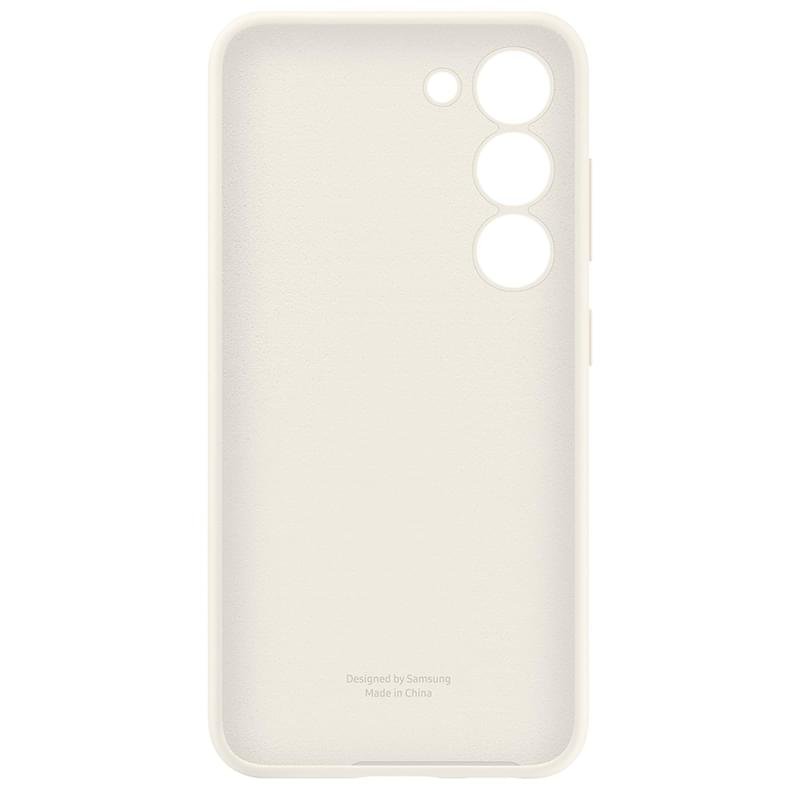 Чехол для Samsung Galaxy S23 Silicone Cover, Cotton (EF-PS911TUEGRU) - фото #1