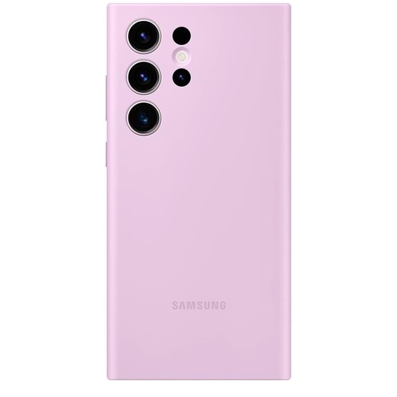 Чехол для Samsung Galaxy S23 Ultra Silicone Cover, Lilac (EF-PS918TVEGRU) - фото #0