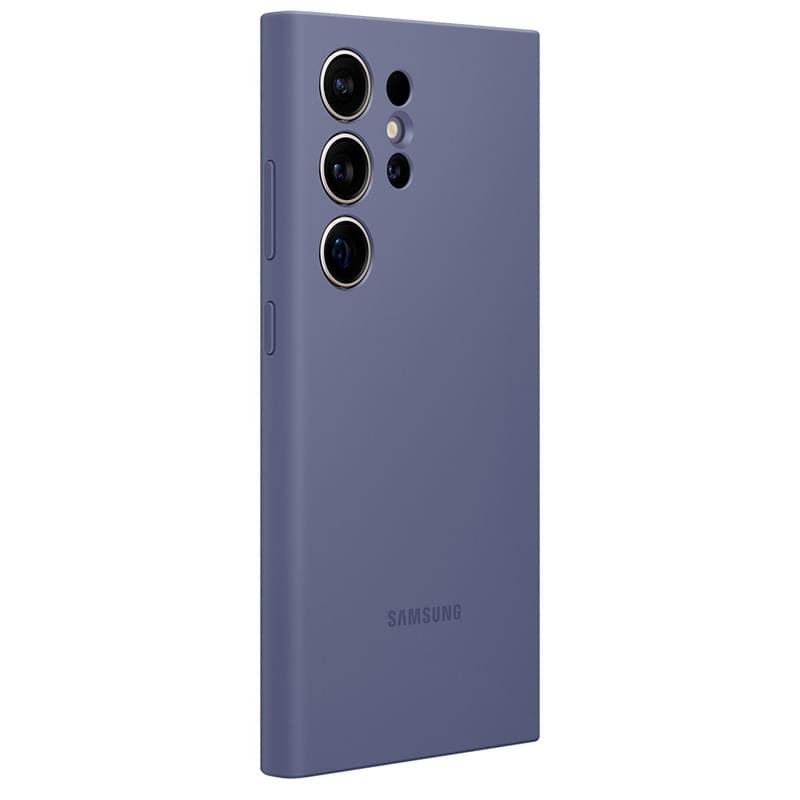 Чехол для смартфона Galaxy S24 Ultra (S24 Ultra) Silicone Case Violet (EF-PS928TVEGRU) - фото #2