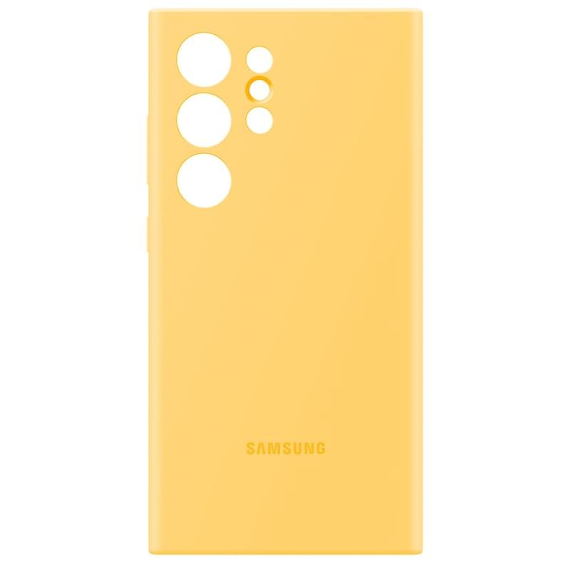 Чехол для смартфона Galaxy S24 Ultra (S24 Ultra) Silicone Case Yellow (EF-PS928TYEGRU) - фото #3