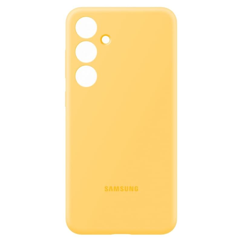 Чехол для смартфона Galaxy S24+ (S24+) Silicone Case Yellow (EF-PS926TYEGRU) - фото #3