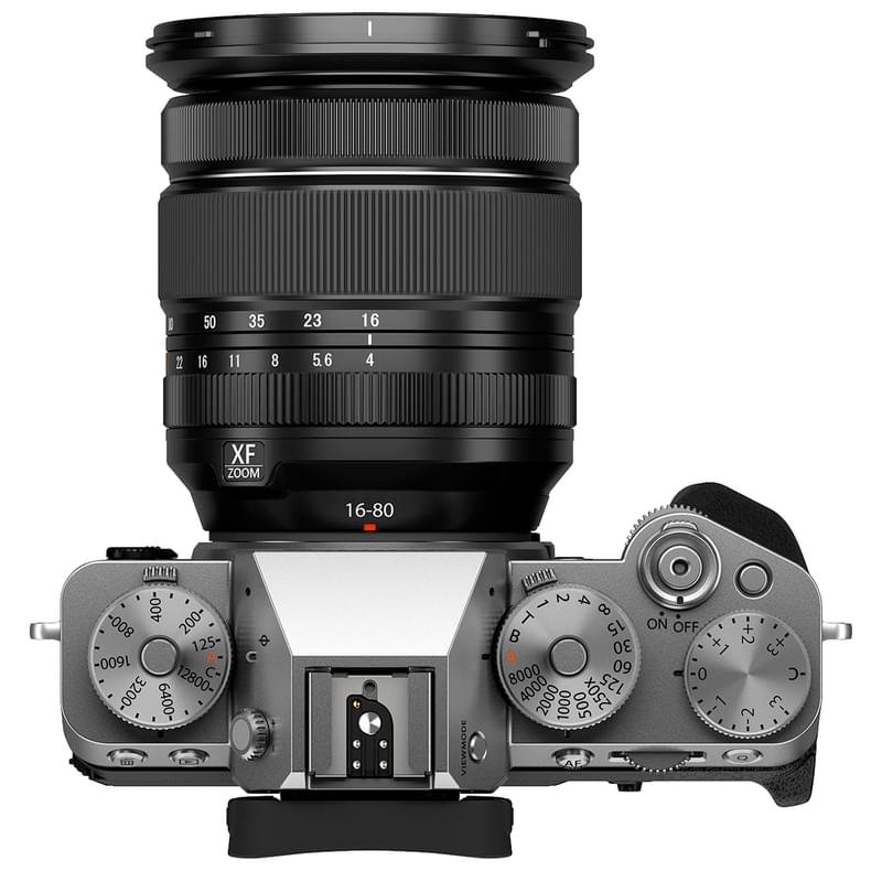 Беззеркальный фотоаппарат FUJIFILM X-T5 Kit 16-80 mm Silver - фото #3