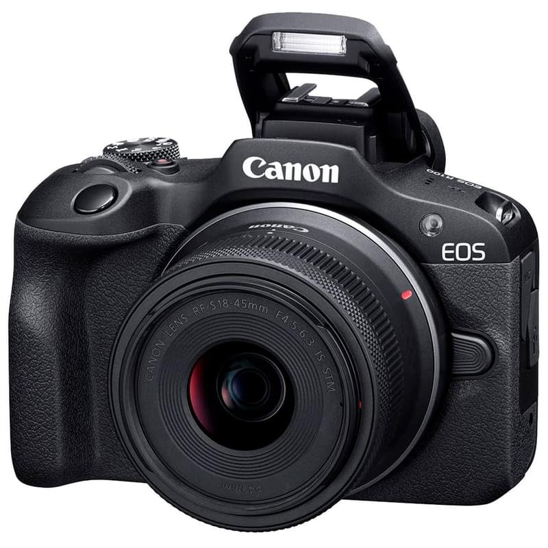 Беззеркальный фотоаппарат Canon EOS R100 + RF-S 18-45 (Black) - фото #0