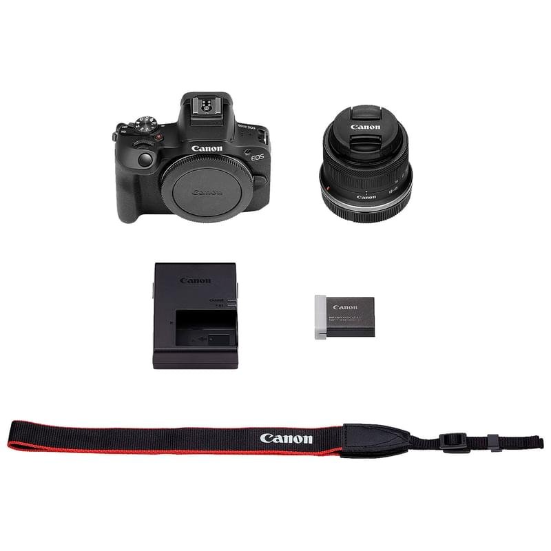 Беззеркальный фотоаппарат Canon EOS R100 + RF-S 18-45 (Black) - фото #5