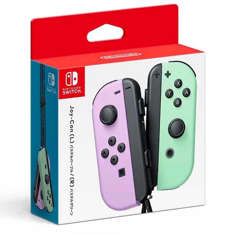 Джойстик беспроводной Nintendo Joy-con Pastel Pink/Pastel Green (4902370551136) - фото #1
